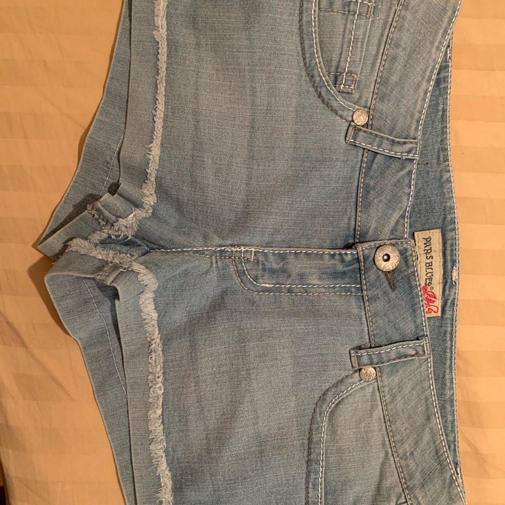 Paris blues shorts